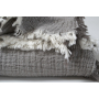Покрывало Lotus Home - Larna muslin anthracite 160*200