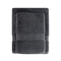 Рушник махровий Lotus Home - Grand soft twist antrasit антрацит 90*150