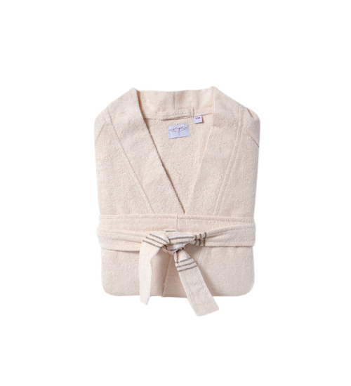 Халат махровый Irya - Serin pudra пудра L/XL