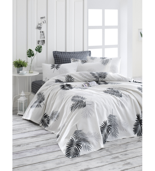 Покрывало пике Lotus Home Perfect - Jolly белый 160*235