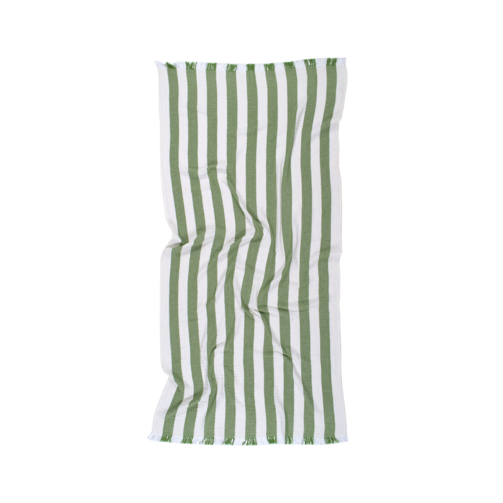 Рушник Lotus Home - Costa muslin 90*175 зелений