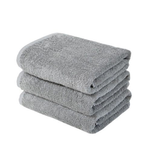 Рушник Lotus Home - Hotel Basic сірий 50*90 (16/1) 450 г/м²