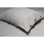 Постільна білизна Lotus Home Washed cotton - Solid light antracite сімейний