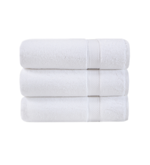 Рушник махровий Lotus Home - Grand soft twist white білий 50*90