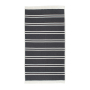 Килим Lotus Home - Infinity Stripe антрацит двосторонній 80*150
