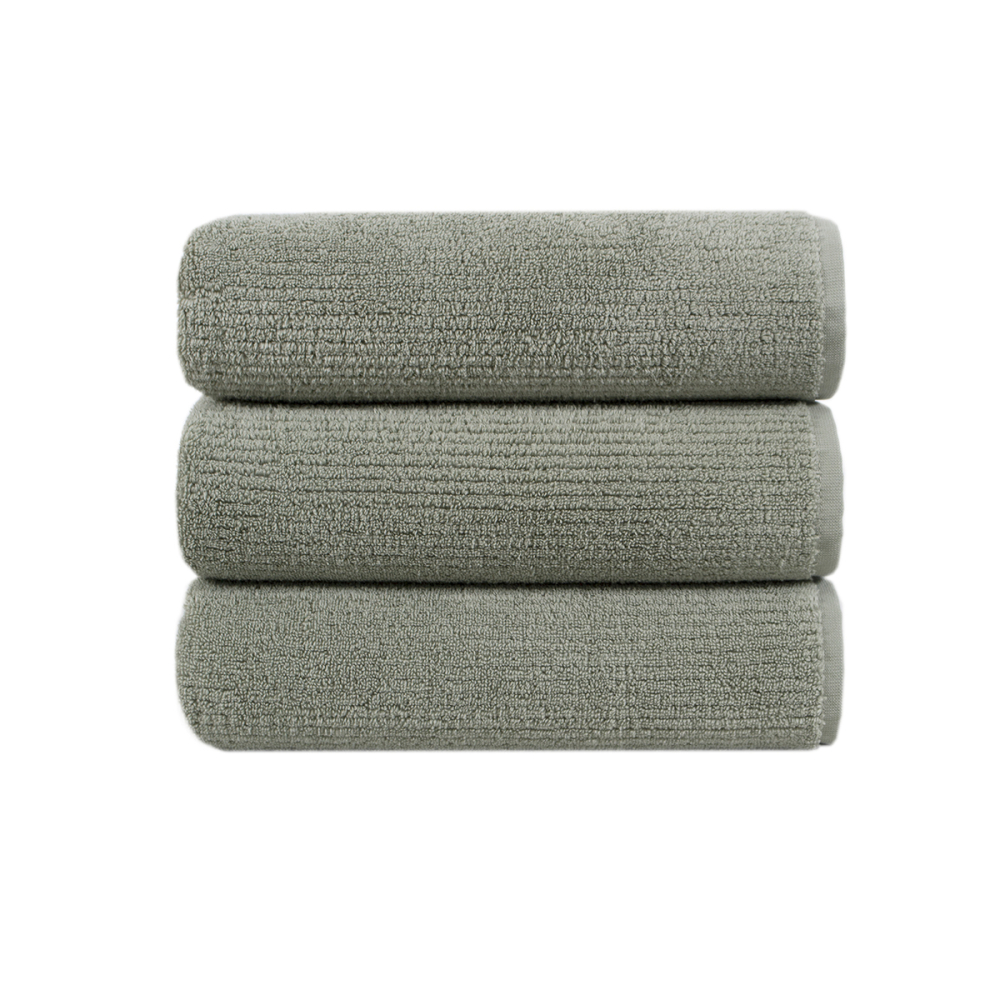Рушник махровий Lotus Home - Bold sage green 90*150 500 г/м²