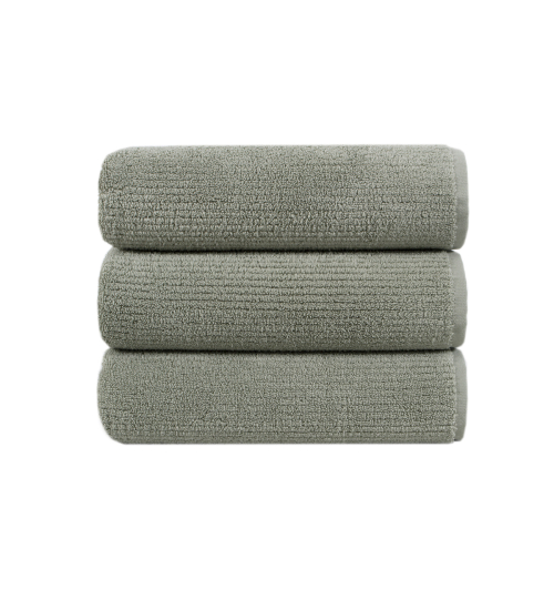 Рушник махровий Lotus Home - Bold sage green 90*150 500 г/м²