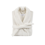 Халат unisex Lotus Home - Bold New Microcotton off white махровий M