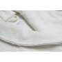 Халат unisex Lotus Home - Bold New Microcotton off white махровий M