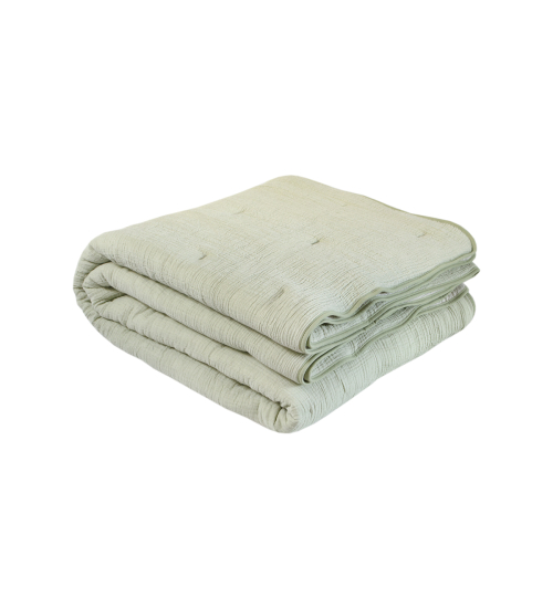 Покривало Lotus Home - Limas muslin roseda-sand dollar 245*245