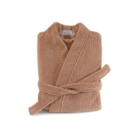 Халат-кімоно unisex Lotus Home - Bold Microcotton kiremit махровий S