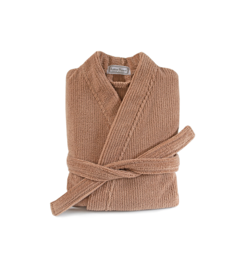 Халат-кімоно unisex Lotus Home - Bold Microcotton kiremit махровий S