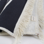 Килим Lotus Home - Infinity Stripe темно-синій двосторонній 80*150