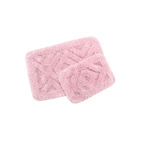 Набір килимків Irya - Barnes pink рожевий 60*90+40*60