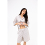 Піжама unisex Lotus Home - City Shorts коричневий L