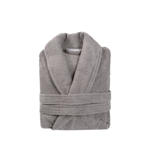 Халат махровий Lotus Home - Nella grey S/M