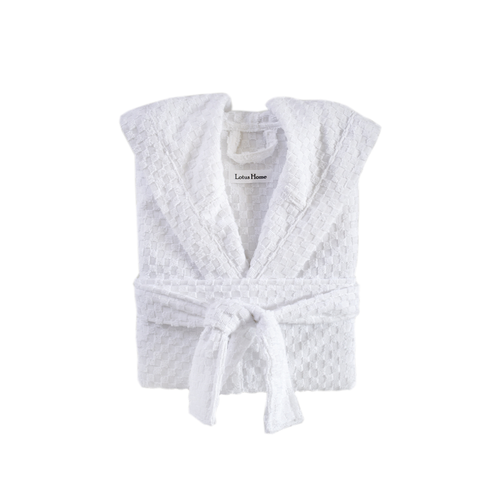 Халат Lotus Home - Larna білий S/M