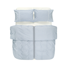 Постельное белье Lotus Home - Premium Percale Stripe голубой семейный