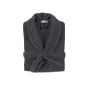 Халат махровий unisex Lotus Home - Basic New Line антрацит L
