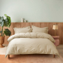 Постільна білизна Lotus Home - Rebeca бежевий сімейний