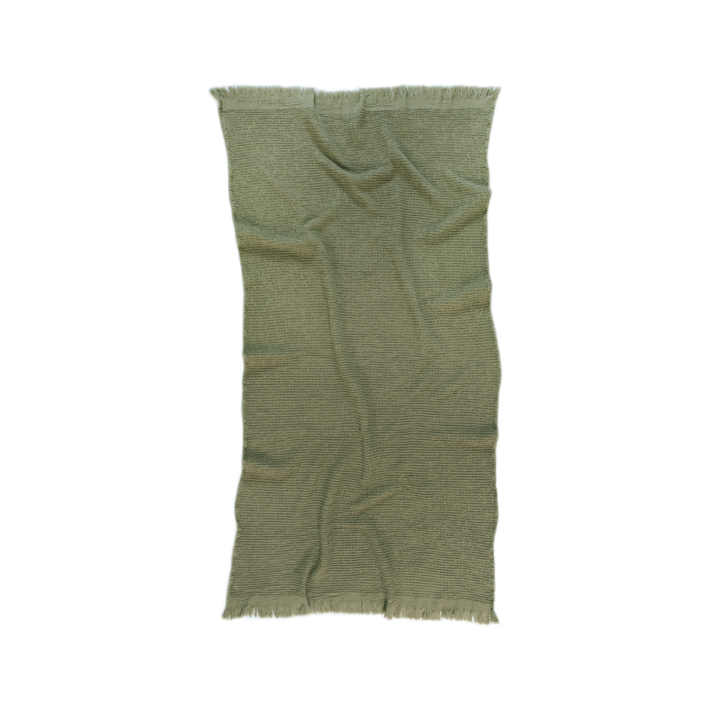 Рушник Lotus Home - Rius olive оливковий 90*170