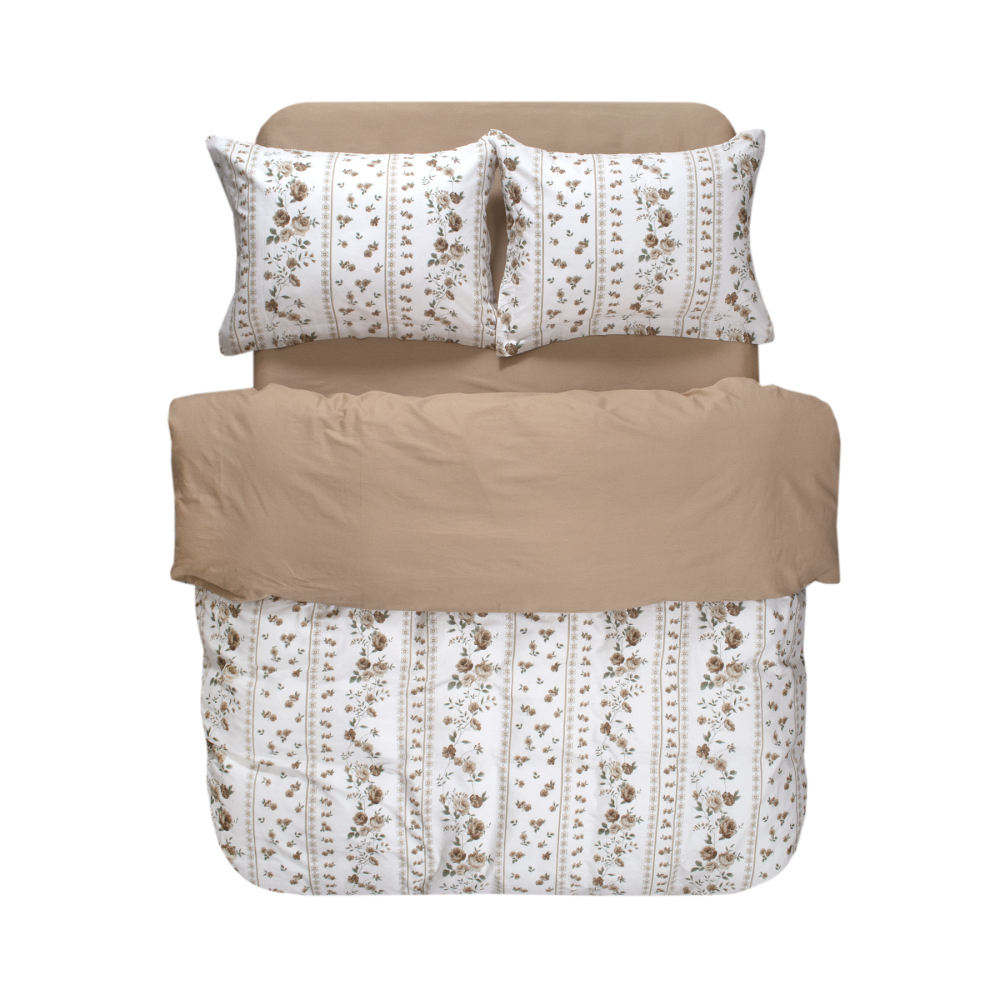 Постельное белье сатин Lotus Home - Karida евро