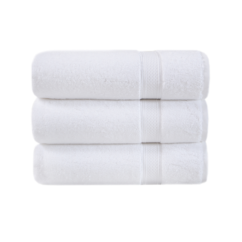 Рушник махровий Lotus Home - Grand soft twist white білий 90*150