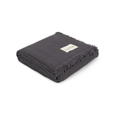 Покривало Lotus Home - Napa muslin anthracite 200*220