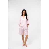 Пижама unisex Lotus Home - City Shorts розовый L