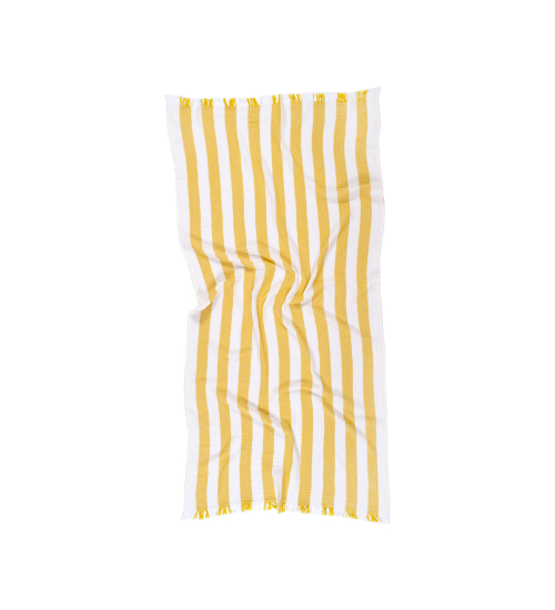 Рушник Lotus Home - Costa muslin 90*175 жовтогарячий