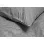 Постільна білизна Lotus Home - Premium Percale Stripe антрацит євро