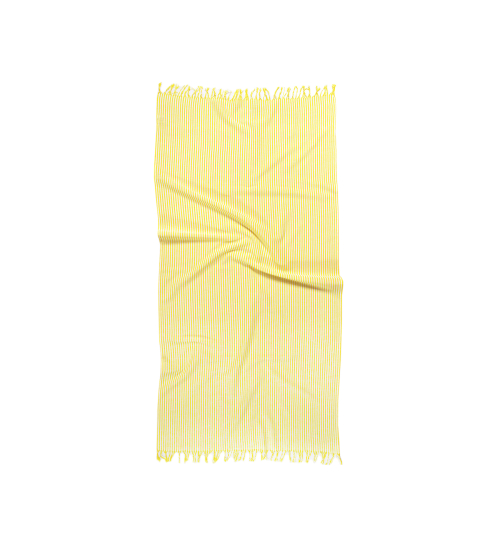 Рушник Lotus Home Pestemal - Argosa stripe 85*175 yellow жовтий