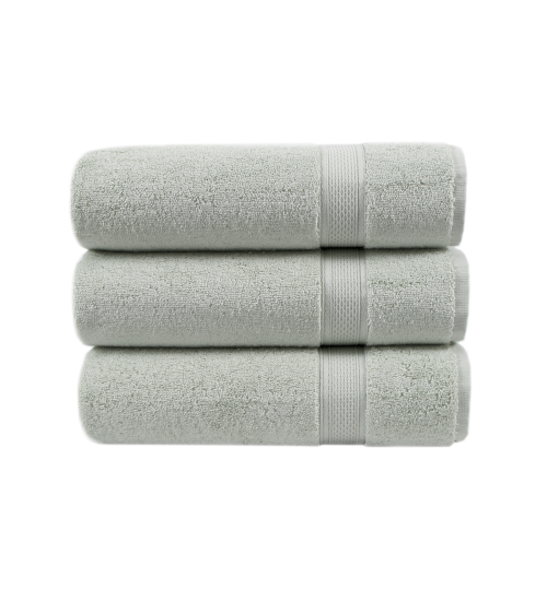 Рушник махровий Lotus Home - Grand soft twist green зелений 50*90