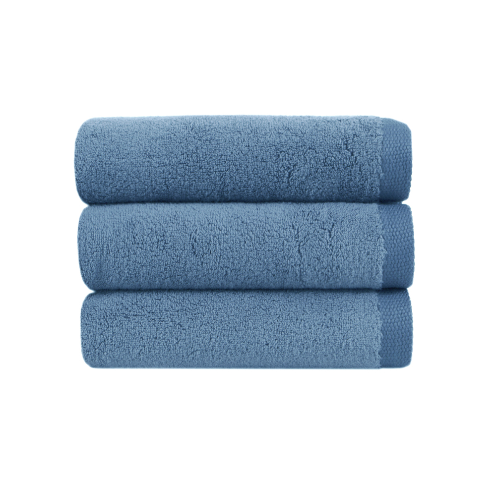 Рушник Lotus Home Готель Premium - Microcotton Solid Blue 90*150 550 г/м²