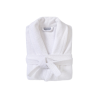 Халат махровый unisex Lotus Home - Basic Line white L
