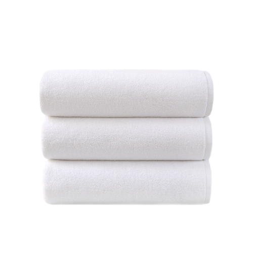 Полотенце махровое Lotus Home - Total soft white белый 50*90 (20/2) 500 г/м²