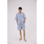 Піжама unisex Lotus Home - City Shorts блакитний S