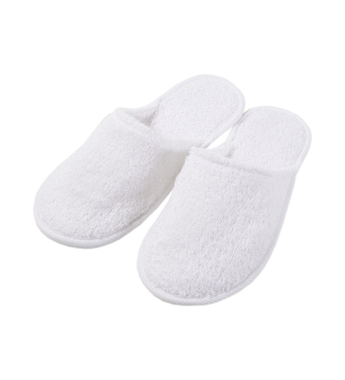 Капці махрові Lotus Home - White білі