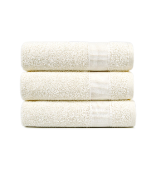 Полотенце махровое Lotus Home - Dena krem кремовый 50*90