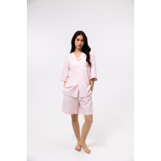 Піжама unisex Lotus Home - City Shorts рожевий M