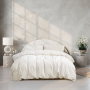 Постельное белье Lotus Home Washed cotton - Kansas молочный евро