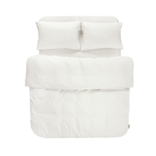Постільна білизна Lotus Home Washed cotton - Kansas молочний євро