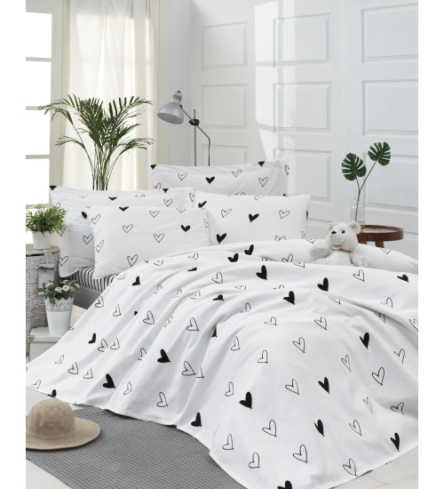 Покрывало пике Lotus Home Perfect - Juddy белый 160*235
