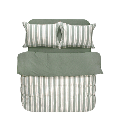 Постільна білизна Lotus Home - Edmonta green полуторний