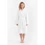 Халат махровый unisex Lotus Home - Basic Line white XL
