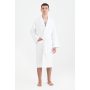 Халат махровый unisex Lotus Home - Basic Line white XL