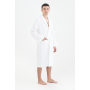 Халат махровый unisex Lotus Home - Basic Line white XL
