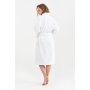 Халат махровый unisex Lotus Home - Basic Line white XL