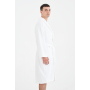 Халат махровый unisex Lotus Home - Basic Line white XL