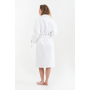 Халат махровый unisex Lotus Home - Basic Line white XL